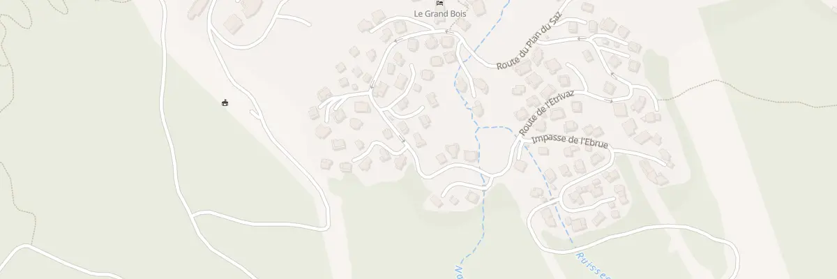 Plan du 4 Chem Prive des Buts à Courchevel