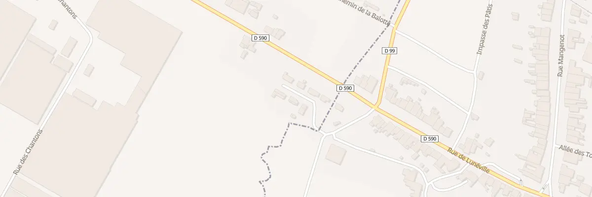 Plan du 3 Du Pre Burnot à Laronxe