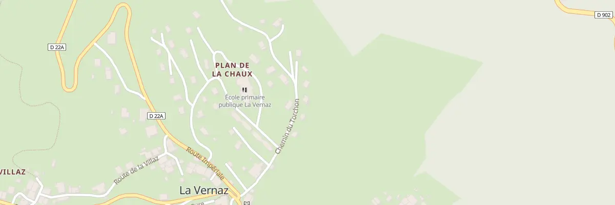 Plan du 5164 Plan de la chaux à La Vernaz