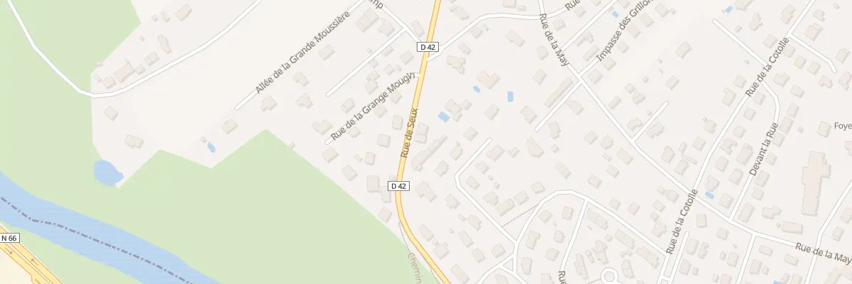 Plan du 76 Rue de Seux à Saint-Étienne-lès-Remiremont