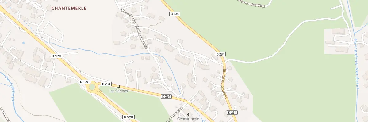 Plan du 223 Rte du Granon à Saint-Chaffrey