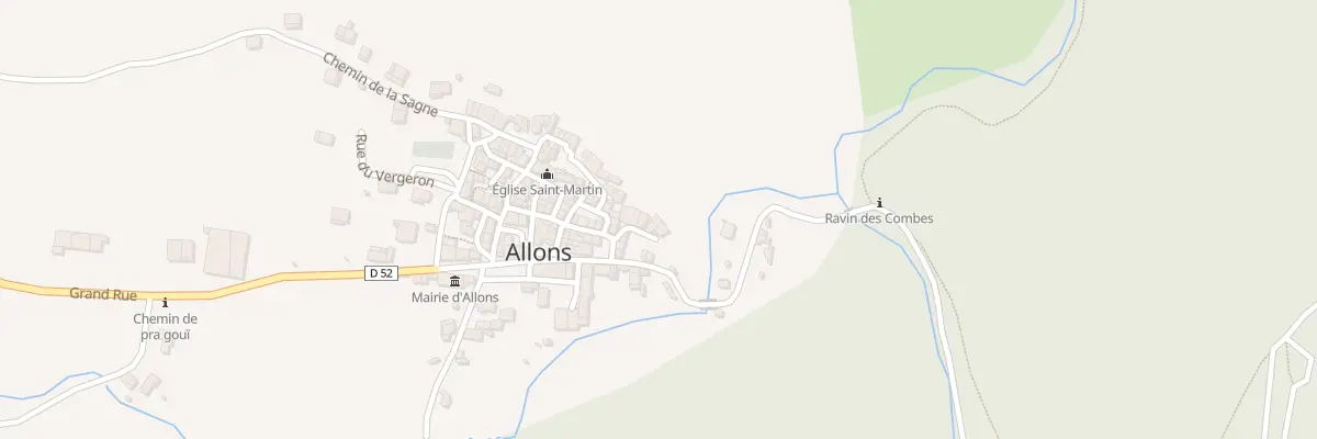Plan du 12 Imp Lou Vie Vouat à Allons