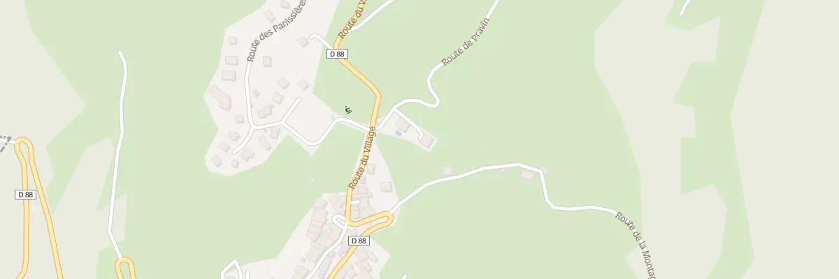 Plan du 38 Rte de Pravin à Notre-Dame-du-Pré