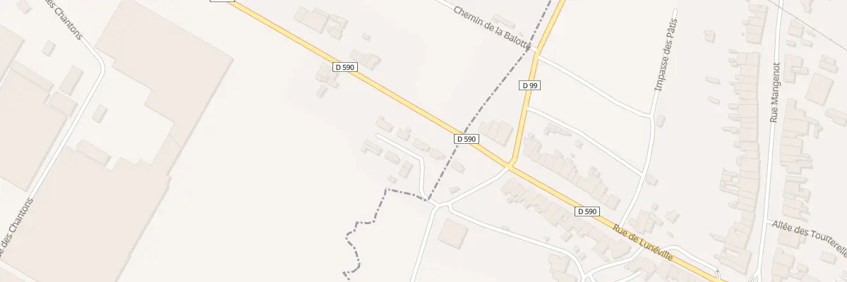 Plan du 4 Du Pre Burnot à Laronxe
