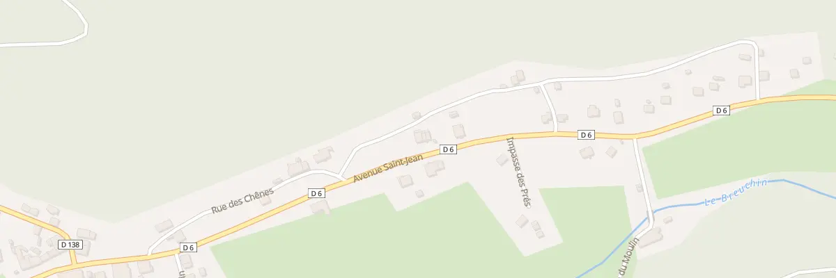 Plan du 22 Av Saint-jean à La Longine