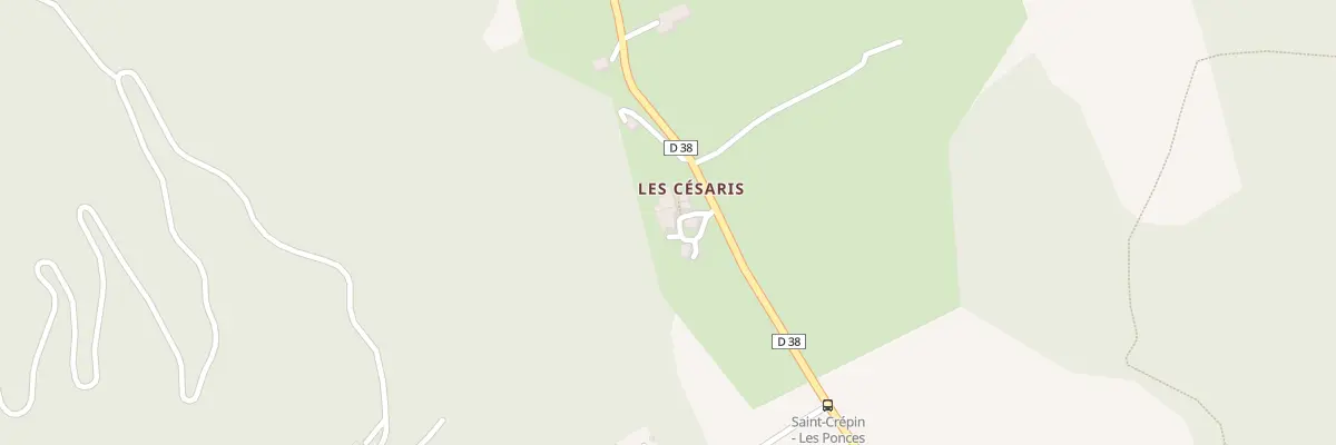 Plan du 30 Che des Césaris à Saint-Crépin