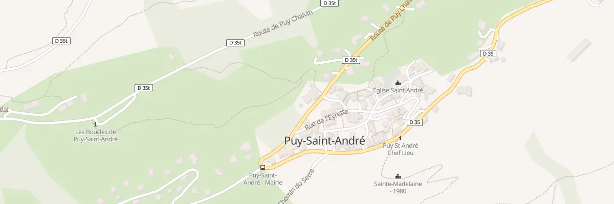 Plan du 5048 Le Chef Lieu à Puy-Saint-André