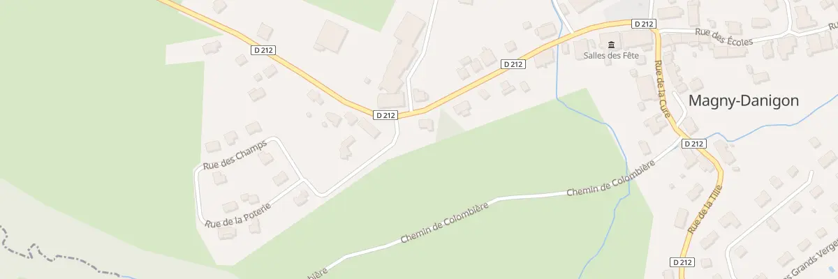 Plan du 9 Rue des Bareys à Magny-Danigon