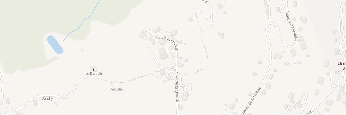 Plan du 311 Voie de la charité à Cordon