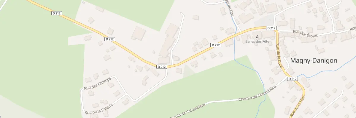 Plan du 10 Rue des Bareys à Magny-Danigon
