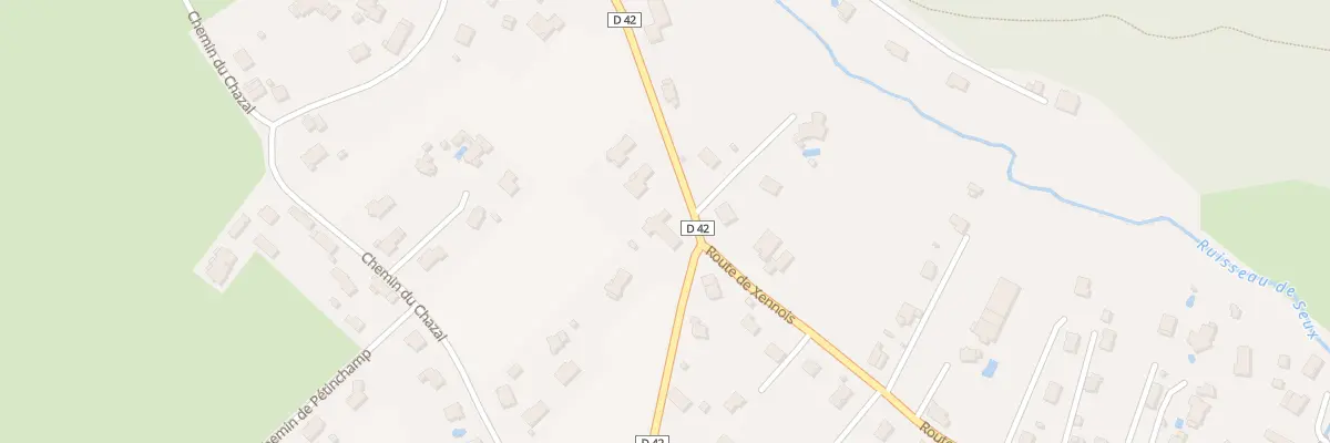 Plan du 131 Rue de Seux à Saint-Étienne-lès-Remiremont