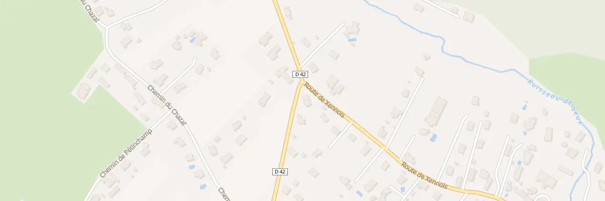 Plan du 130 Rue de Seux à Saint-Étienne-lès-Remiremont
