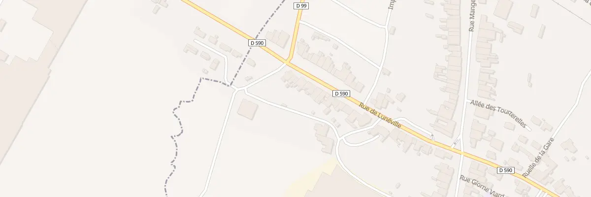 Plan du 35 Rue De Luneville à Saint-Clément