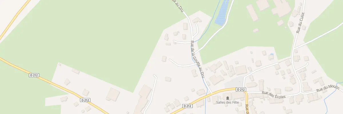 Plan du 3 Rue de la Goutte au Dru à Magny-Danigon