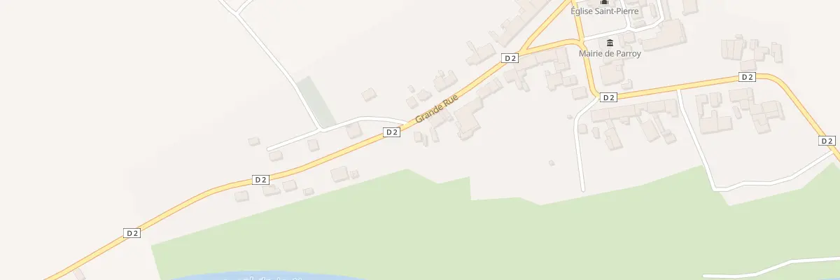 Plan du 36 Grande Rue à Parroy