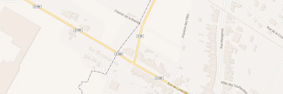Plan du 24B Rue De Luneville à Saint-Clément