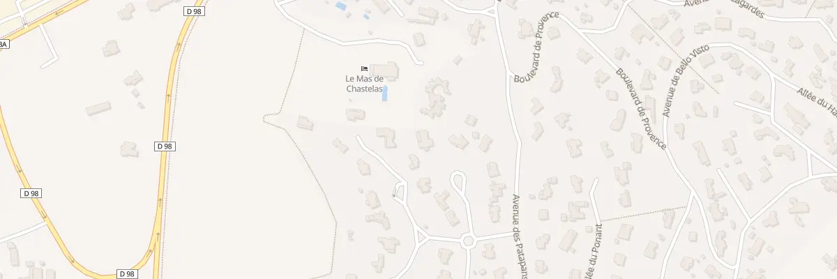 Plan du 26 All de la Cheneraie à Gassin