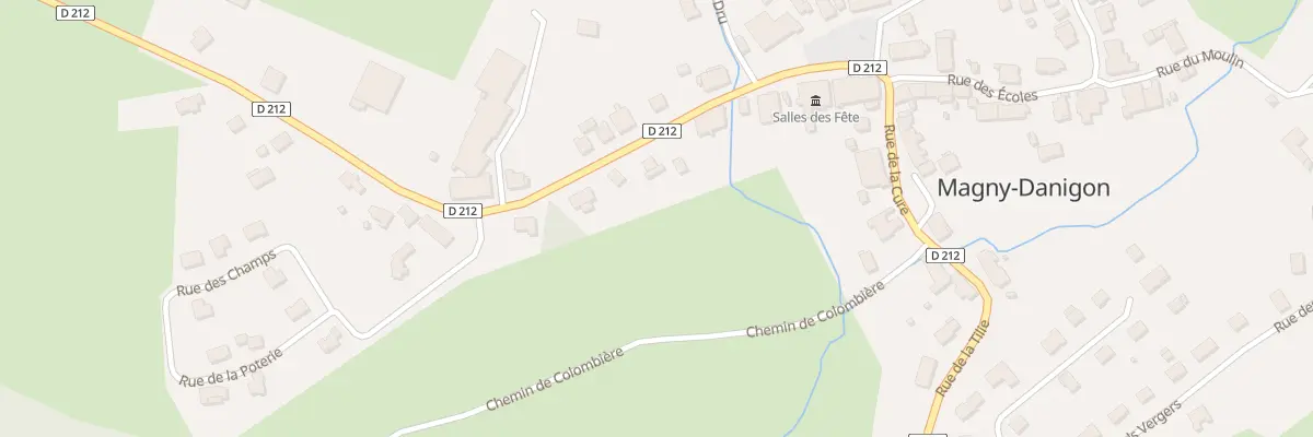 Plan du 5 Rue des Bareys à Magny-Danigon