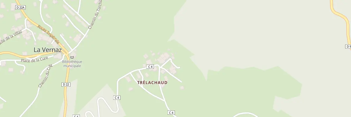 Plan du 36 Che du Chaugnon à La Vernaz