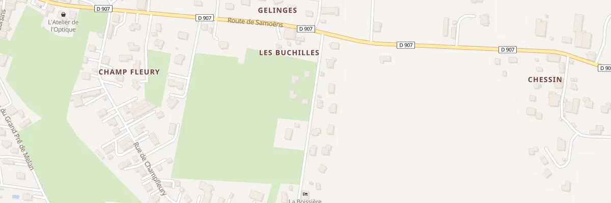 Plan du 215 Che des Buchilles à Taninges