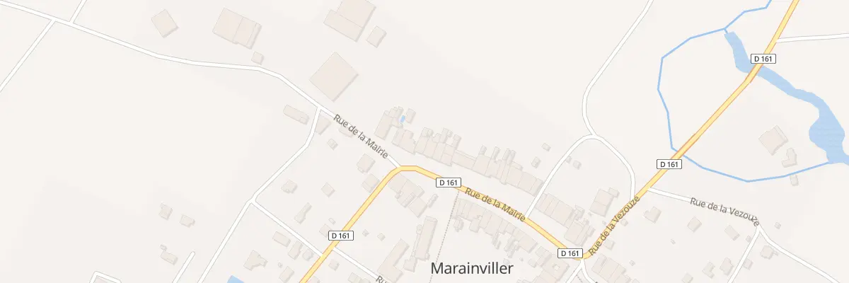 Plan du 37 Rue de la Mairie à Marainviller