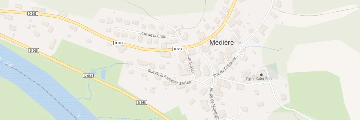 Plan du 4 Rue Grasse à Médière
