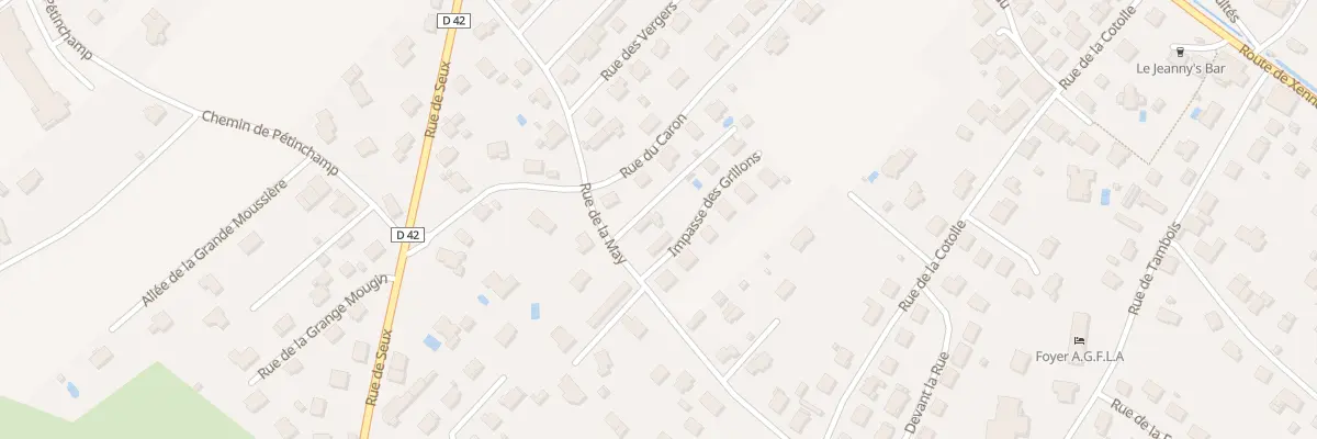 Plan du 106A Rue de la May à Saint-Étienne-lès-Remiremont