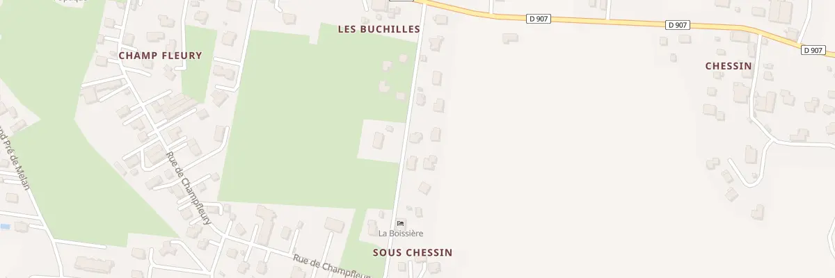 Plan du 178 Che des Buchilles à Taninges