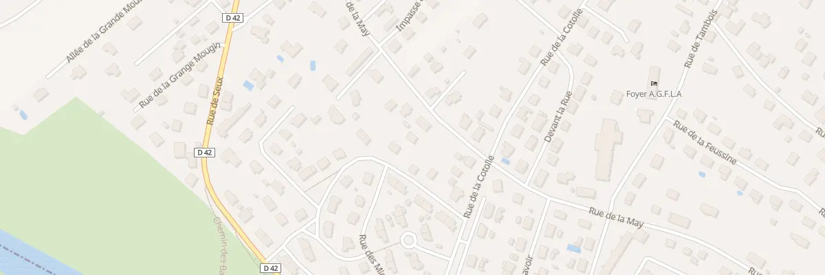 Plan du 25B Rue de la Cotolle à Saint-Étienne-lès-Remiremont