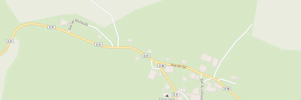 Plan du 5 Rue Grande Rue à Vellerot-lès-Belvoir