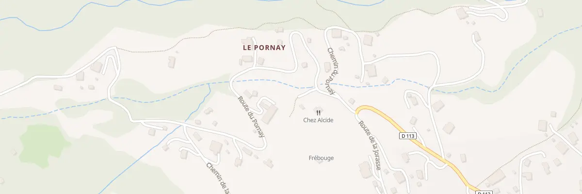 Plan du 435 Rte du Pornay à Cordon