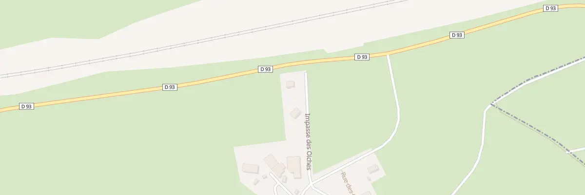 Plan du 2 Imp des Oiches à Crevans-et-la-Chapelle-lès-Granges