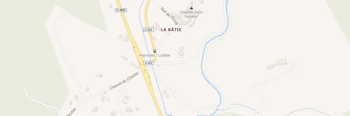 Plan du 7093 Ribasson à Peyroules