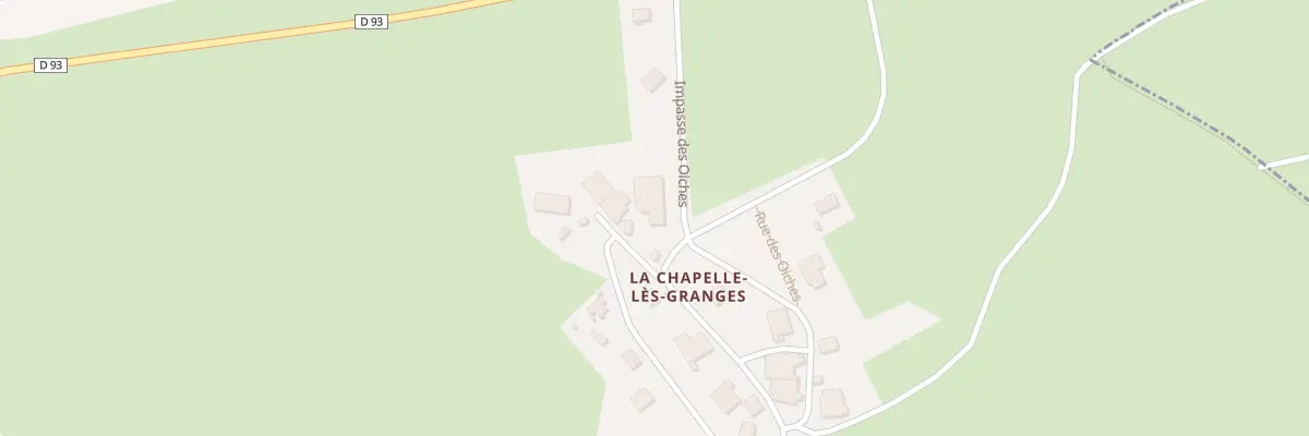 Plan du 2 Chem des Vignes à Crevans-et-la-Chapelle-lès-Granges