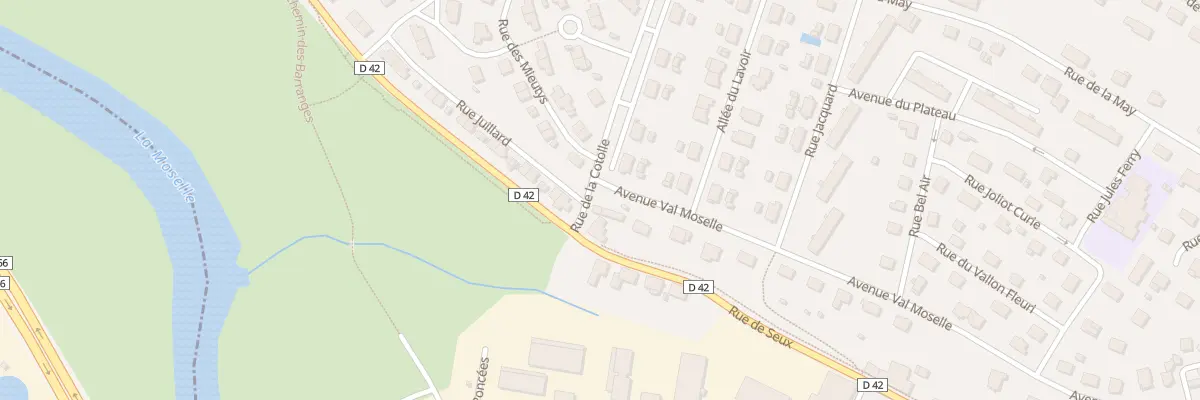 Plan du 30B Rue de Seux à Saint-Étienne-lès-Remiremont