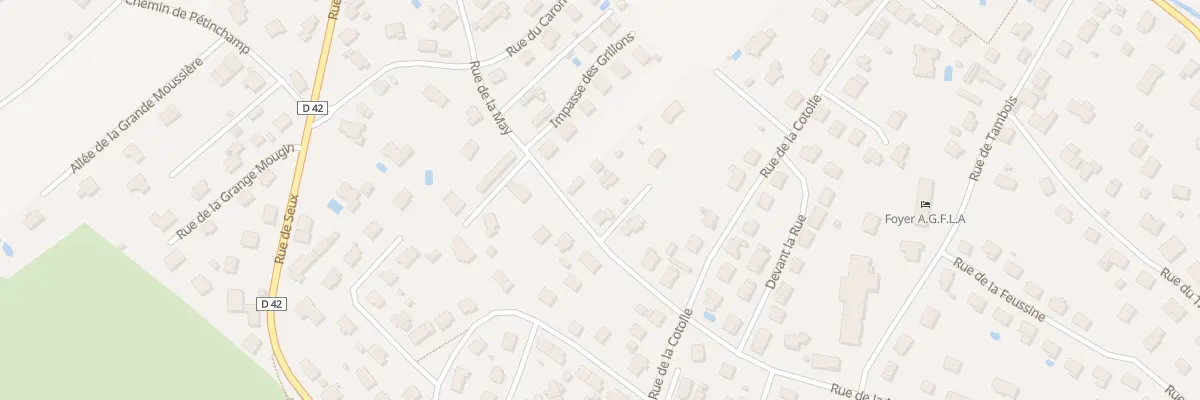 Plan du 92 Rue de la May à Saint-Étienne-lès-Remiremont