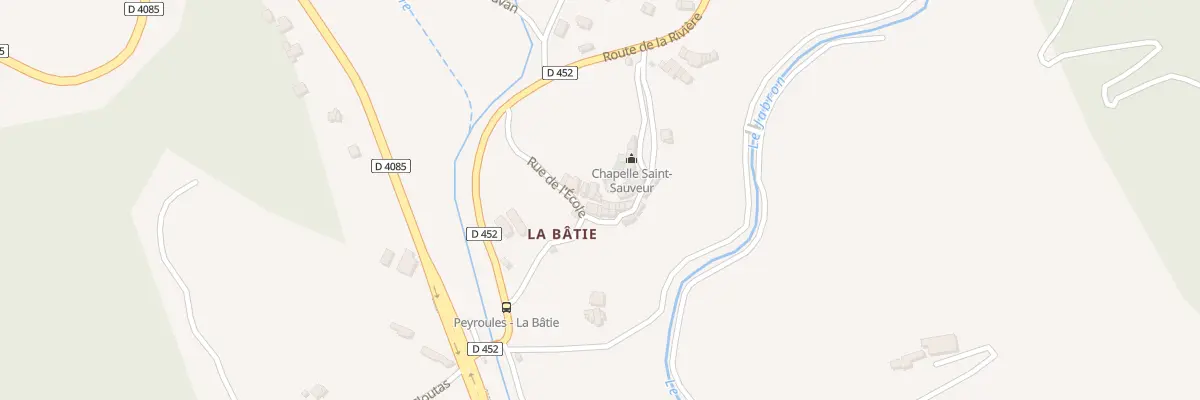 Plan du 5025 La Batie à Peyroules