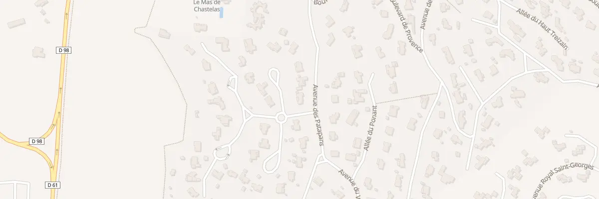 Plan du 34 All de la Cheneraie à Gassin