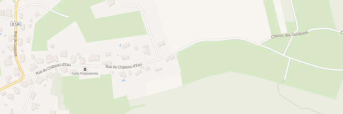 Plan du 16 Rue du Château d’Eau à Faymont