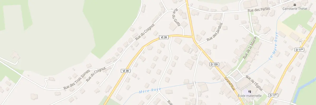 Plan du 6 Rue du Clos Phulpin à Cheniménil