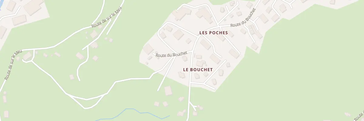 Plan du 26 Rte du Leutaz à Megève