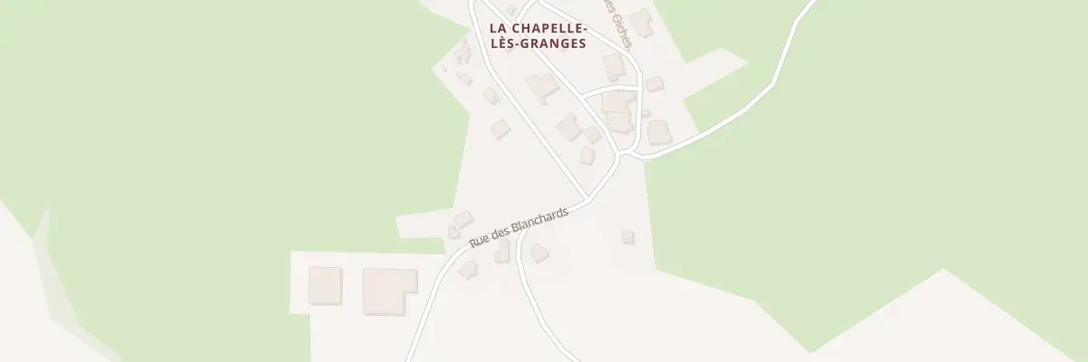 Plan du 7 Rue des Grands Pres à Crevans-et-la-Chapelle-lès-Granges