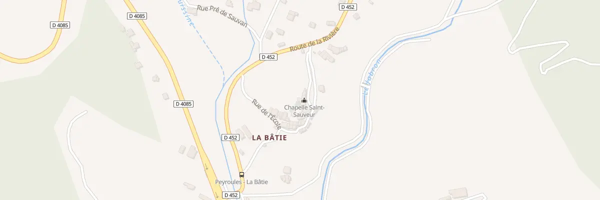 Plan du 5012 La Batie à Peyroules