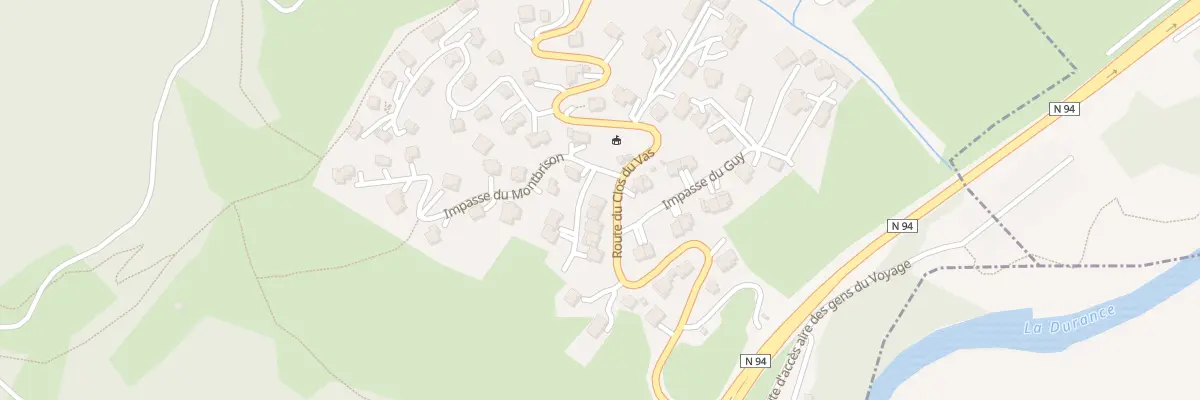 Plan du 13 Imp de la Marline à Puy-Saint-André