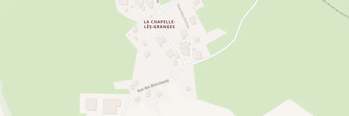 Plan du 6 Rue des Champs Gresons à Crevans-et-la-Chapelle-lès-Granges
