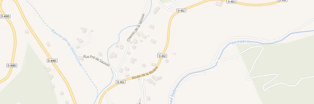 Plan du 5004 Verdillon à Peyroules