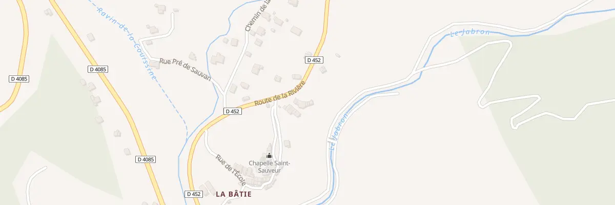 Plan du 7007 La Batie à Peyroules