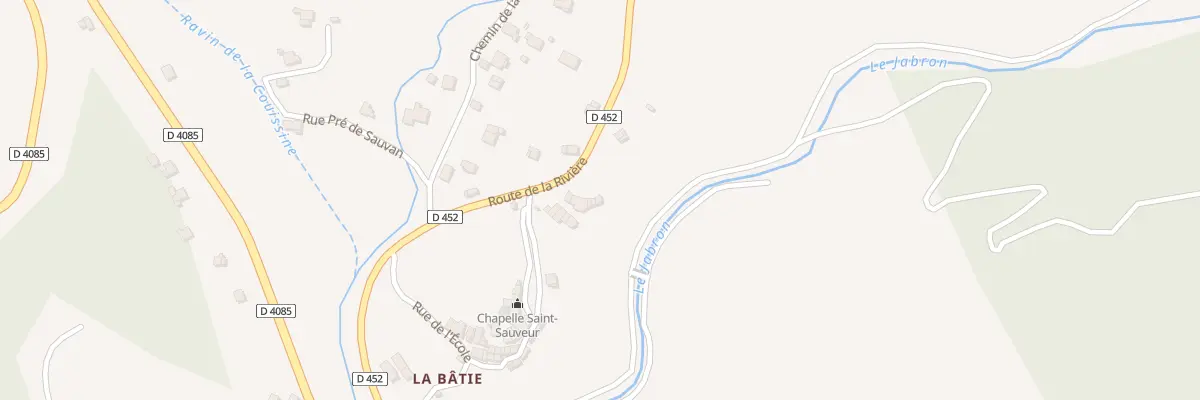 Plan du 7007B La Batie à Peyroules