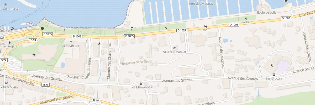Plan du 27T Quai Paul Leger à Évian-les-Bains