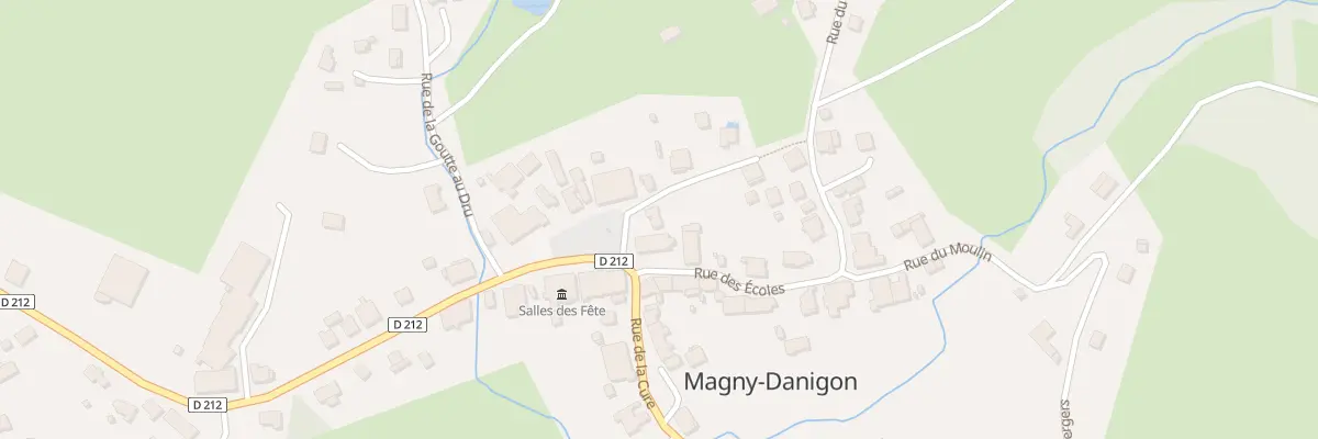 Plan du 2 Pl de la Fontaine à Magny-Danigon